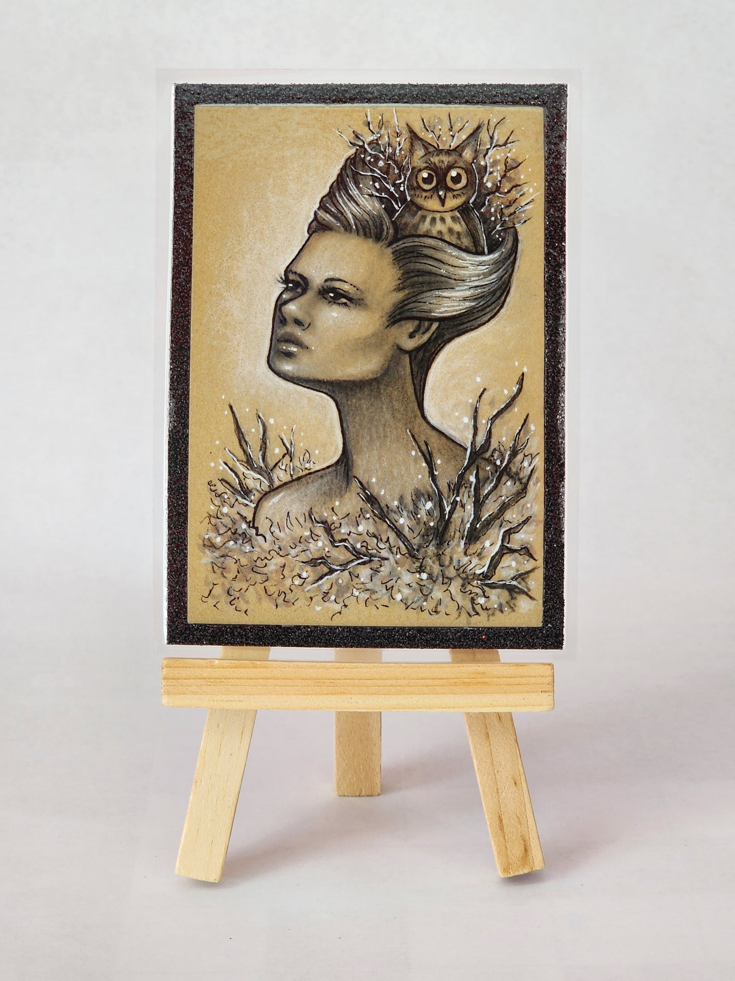 Winter Spirit Original Fine Art Mini
