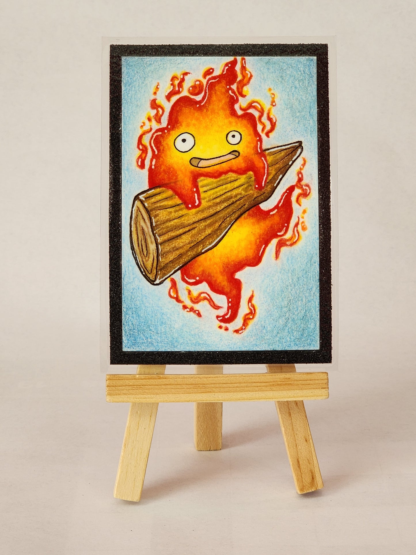 Calcifer Original Fan Art Mini